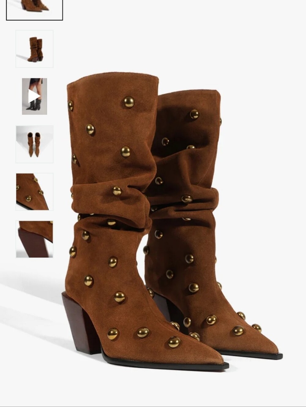 SCHUTZ Tulsa Stud Bootie